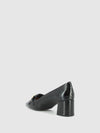 Sapatos com Apliques em Preto